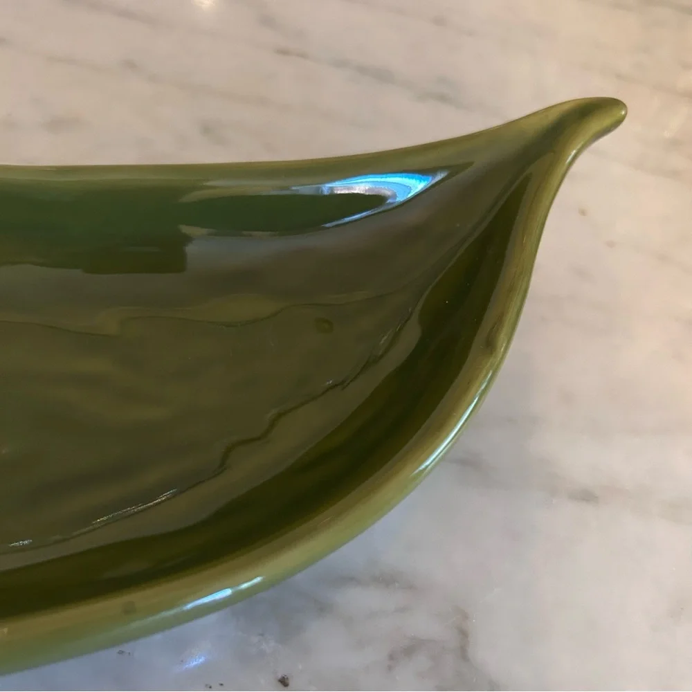 Pottery Barn garden crudité serving dish.